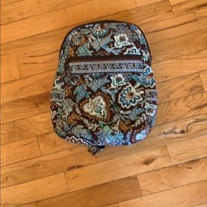 Vera Bradley Bag - Java Blue/Brown